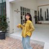 Floral Embroidery Stand Collar Bohemian Shirts - Image 4