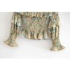Floral Print Long Sleeve Bohemian Short Blouse - Image 4
