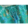 Floral Print Long Sleeve Ruffles Blouse - Image 2