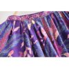 Vintage Floral Printed O-neck Blouse Shirts - Image 6