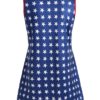 American Flag Print Scoop Neck Sleeveless Tank Top - Image 2