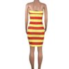 American Flag Print Strapless Dress - Image 8