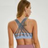 Beautiful Back Padded Workout Fitness Sports Bra - Image 2