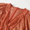 Bohemian Sexy Deep V-Neck Embroidery Long Dress - Image 4