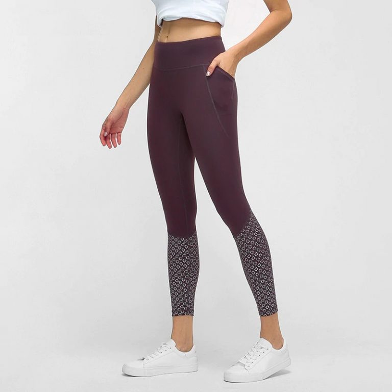 Calf Prints Squat proof Fitness Workout Leggings