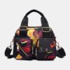 Casual Handbag Flower Printed Crossbody Bag - Image 2