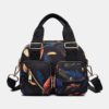 Casual Handbag Flower Printed Crossbody Bag - Image 5