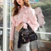 Casual Handbag Flower Printed Crossbody Bag
