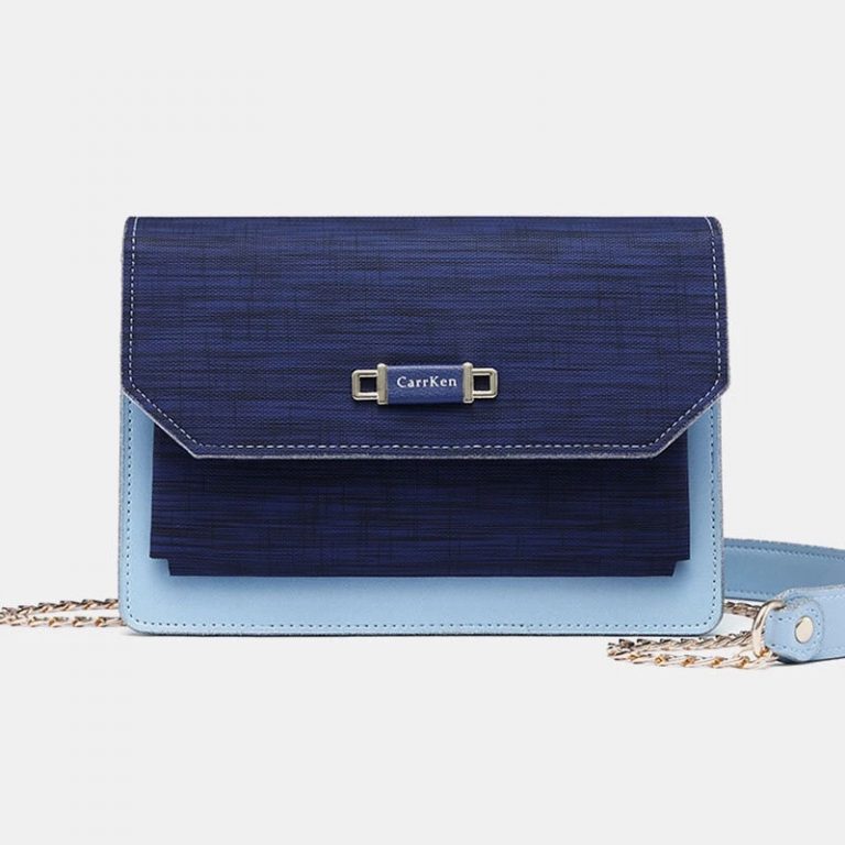 Chain Patchwork Crossbody Bag Shoulder Bag - Image 2