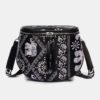 Character Flower Printed Crossbody Shoulder Bag - Image 3