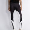 Contrast Color Digital Print Yoga Leggings
