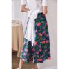 Cotton Flower Print Fashion High Waist Long Skirt - Image 2