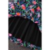 Cotton Flower Print Fashion High Waist Long Skirt - Image 5