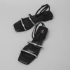 Crystal Low Heels Buckle Ankle Strap Casual Shoes - Image 2
