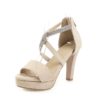 Crystal Strips High Heels Sandals - Image 7