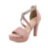 Crystal Strips High Heels Sandals - Image 9