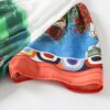Designer Painting Print Sexy V Neck Party Maxi Dresses - Image 5