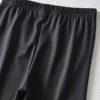 Elastic Waist Letter Printed Yoga Shorts - Image 4
