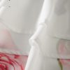 Elegant Rose Flower Print Bohemian Maxi Dress - Image 6