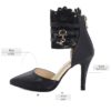 Fashion Ankle Wrap Lace High Heels Sandals - Image 4