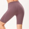 Fashion High Waist Yoga Half Legging - Image 11