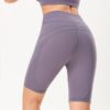 Fashion High Waist Yoga Half Legging - Image 15