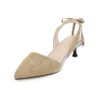 Fashion Pointed Toe Low Heel Sandal - Image 9