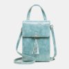 Fashion Tassel Phone Shoulder Bag - Image 4