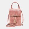 Fashion Tassel Phone Shoulder Bag