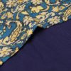 Floral Long Sleeve Patchwork Dress with Pockets - Image 7