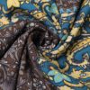 Floral Long Sleeve Patchwork Dress with Pockets - Image 8