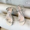 Gladiato Thick Heels Bling Party Crystal Shoes - Image 4