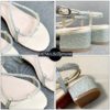 Gladiato Thick Heels Bling Party Crystal Shoes - Image 5