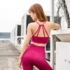Hollow Out Padded Sports Bra Top - Image 5