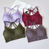 Hollow Out Padded Sports Bra Top - Image 6