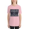 I Love My Husband But I Also Love Me Some Jeter Dark Back Unisex Premium T-Shirt - Image 2