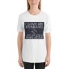 I Love My Husband But I Also Love Me Some Jeter Dark Back Unisex Premium T-Shirt - Image 3