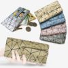 Leather Tassel Zipper Portefeuille Long Cute Wallet