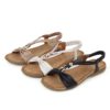 Metal Decor Footwear Flat Sandals - Image 7