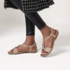 Metal Decor Footwear Flat Sandals - Image 5