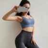 Mid Support Seamless Workout Fitness Bras - Image 9