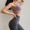 Mid Support Seamless Workout Fitness Bras - Image 13