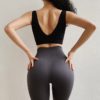 Mid Support Seamless Workout Fitness Bras - Image 17
