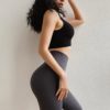 Mid Support Seamless Workout Fitness Bras - Image 18