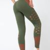 Seamless Hollow Out Athletic Fitness Workout short blouses - Image 8
