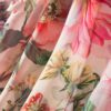 Sexy Off Shoulder Cascading Ruffle Chiffon Maxi Dress - Image 5