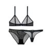 Sexy See Through Wire free Bra Set And Panties Set - Image 4