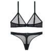 Sexy See Through Wire free Bra Set And Panties Set - Image 5