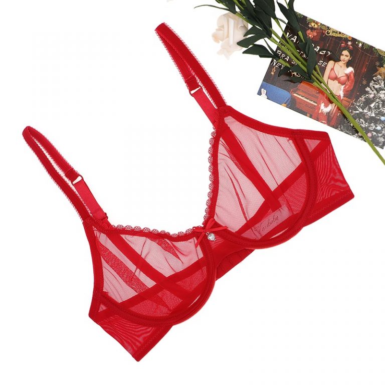 Sexy lace see through plus size lingerie