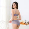 Sexy lingerie lace padded bra underpants set - Image 2